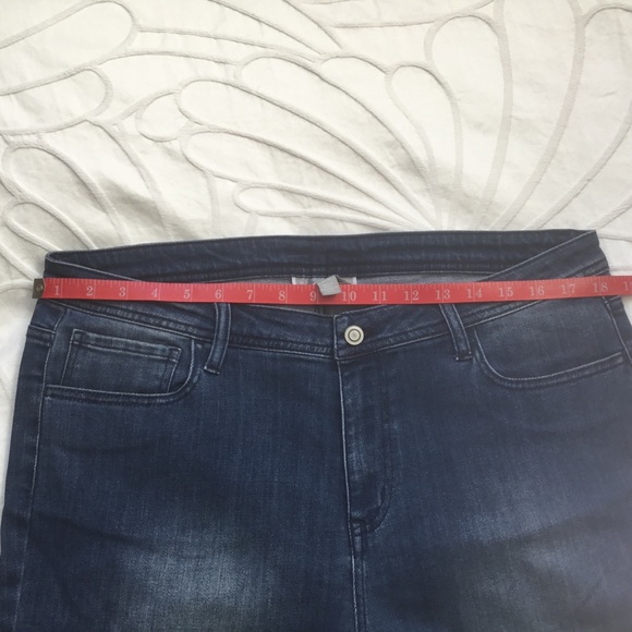 Diane Gilman  | Women’s stretch jeans, skinny cut, size 16, blue. NWT - Picture 2 of 7